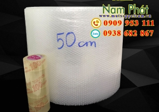 Cuộn Xốp Hơi 50cm x 100m Giá Ưu Đãi 160k/Cuộn Ở TPHCM, Bình Dương