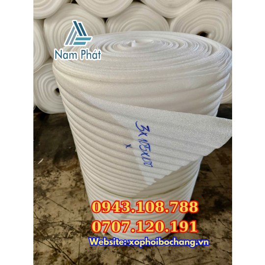CUỘN XỐP PE FOAM 3MM