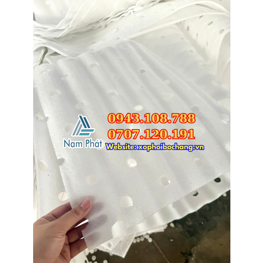 Tấm Xốp Pe Foam Đục Lỗ