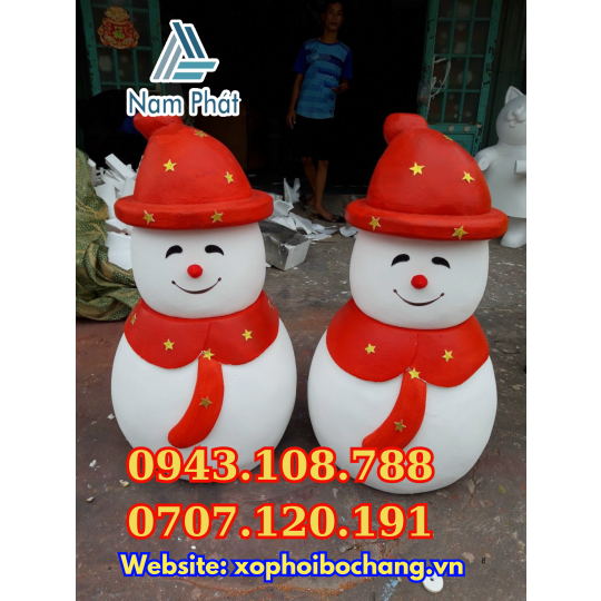 MÔ HÌNH XỐP TRANG TRÍ GIÁNG SINH