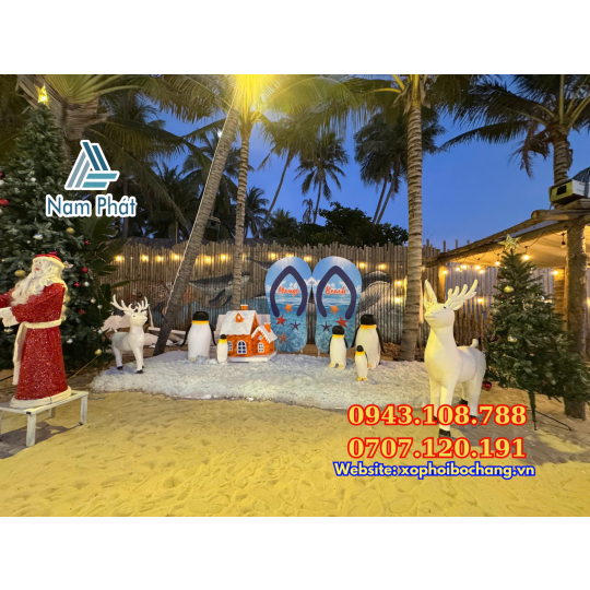 MÔ HÌNH XỐP TRANG TRÍ GIÁNG SINH